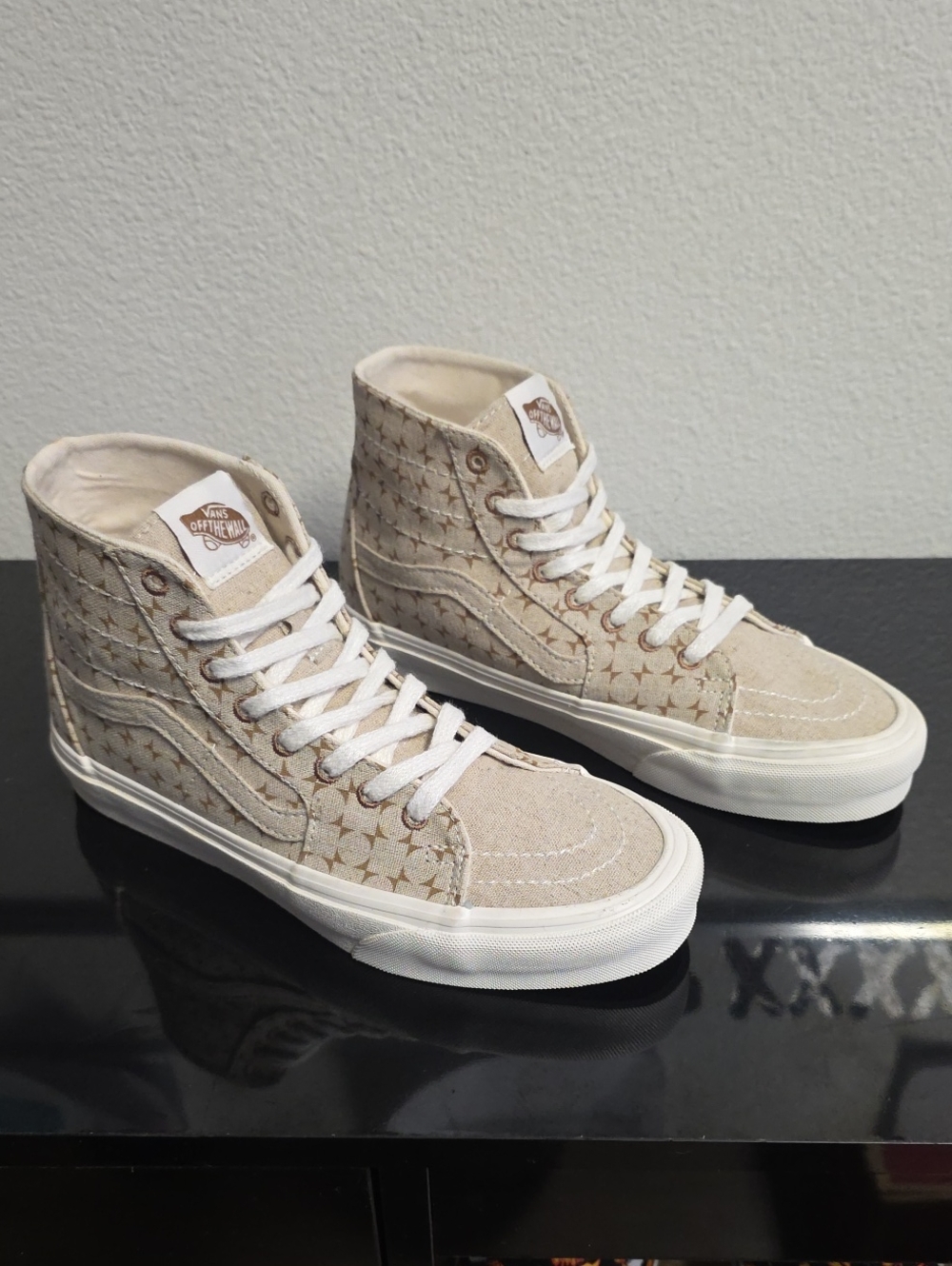 Vans Sk8-Hi Eco Hemp Cotton High Top Sneakers Mens 6.5 Womens 8.0